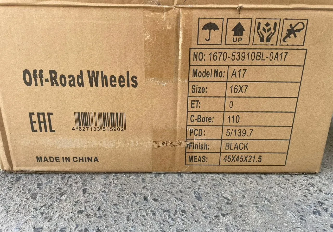 Литые диски Off-Road Wheels 1565-539985BL 7×R16 5×139.7 #2